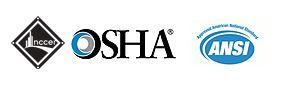 NCCER ANSI OSHA logos nationally accredited crane operator license