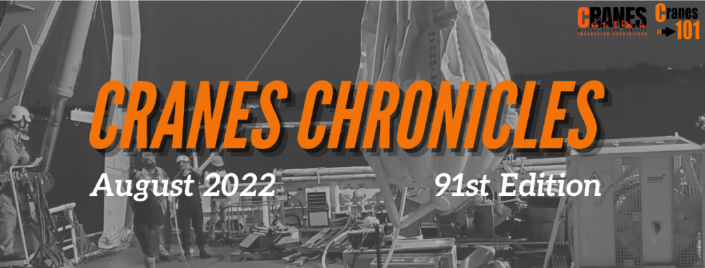 cranes chronicles august 2022 91st edition