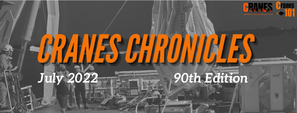 cranes chronicles july 2022 90th edition masthead